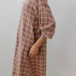 vestido pan de cuadros