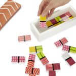 Juego de mesa Domigiri. Diseño sushi. Madera. Alta calidad. Regalo gourmet.